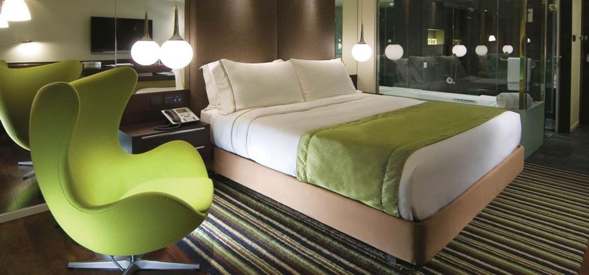 Hotel The Mira Hongkong Exterior foto A room at the hotel