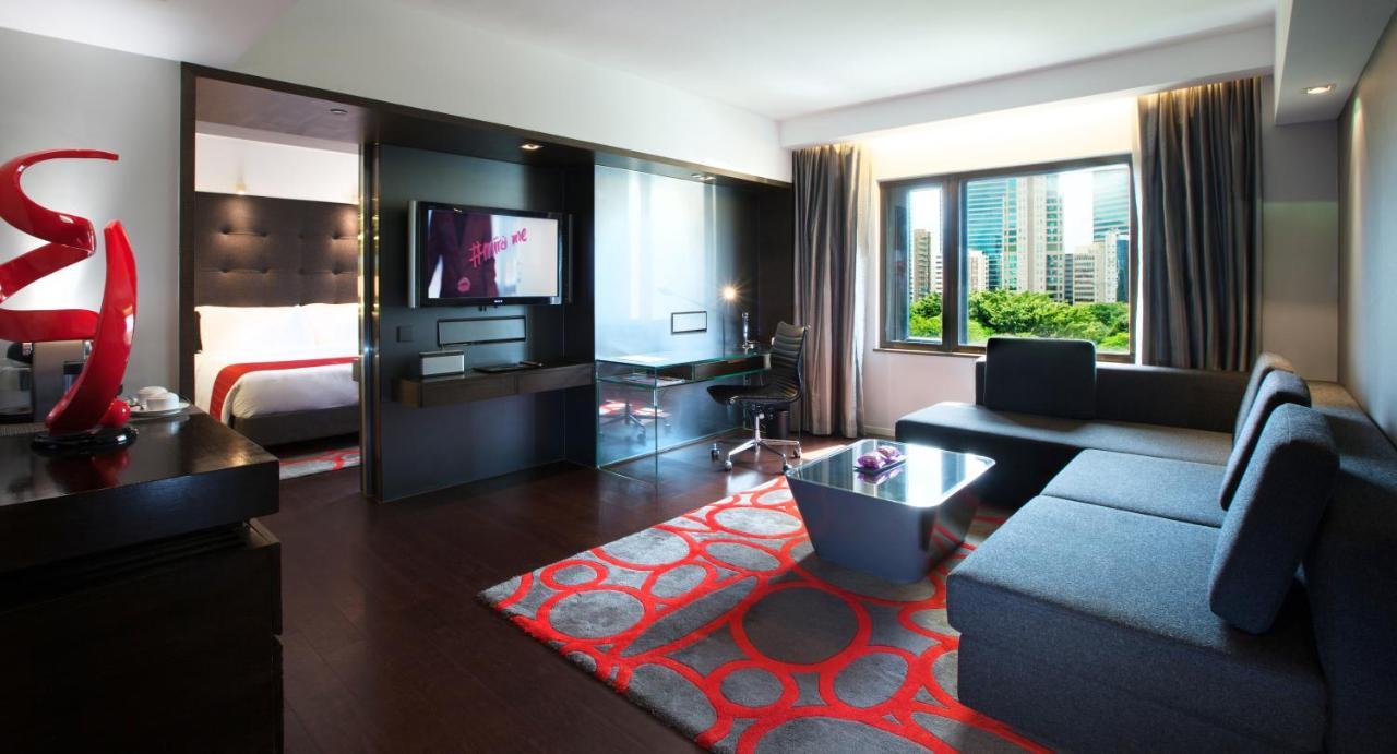 Hotel The Mira Hongkong Exterior foto Suite at the W Hong Kong