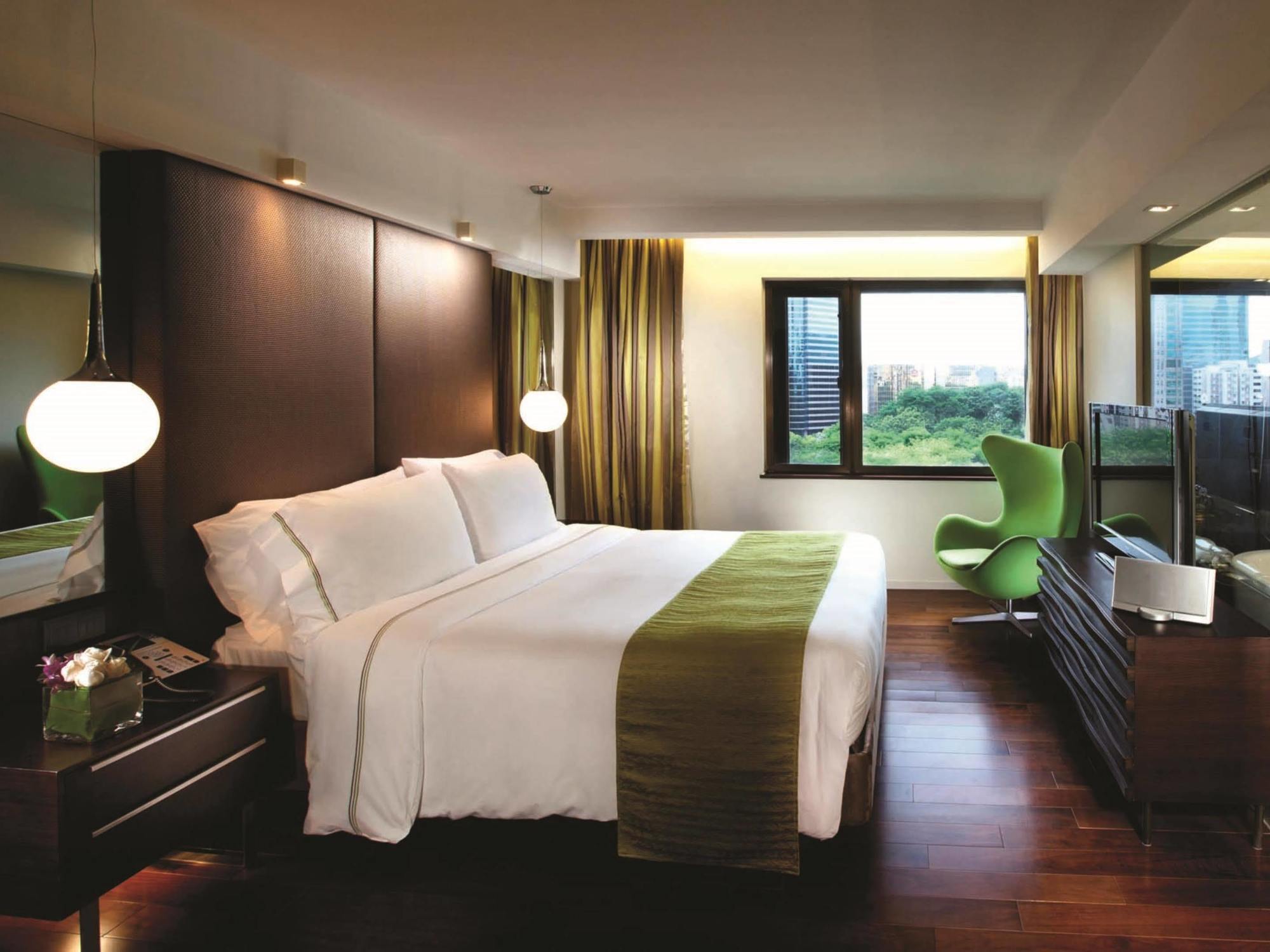 Hotel The Mira Hongkong Exterior foto A room at the hotel